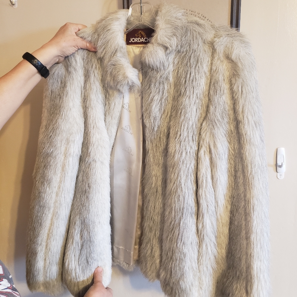 Jordache fur jacket